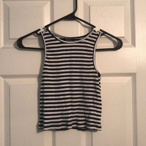 Striped Crop Top